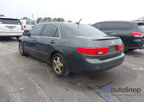 2005 Honda Accord Hybrid Ima из США, поврежденный, VIN JHMCN365X5C001583